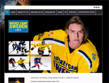 Tablet Screenshot of hockeycamp-sweden.com